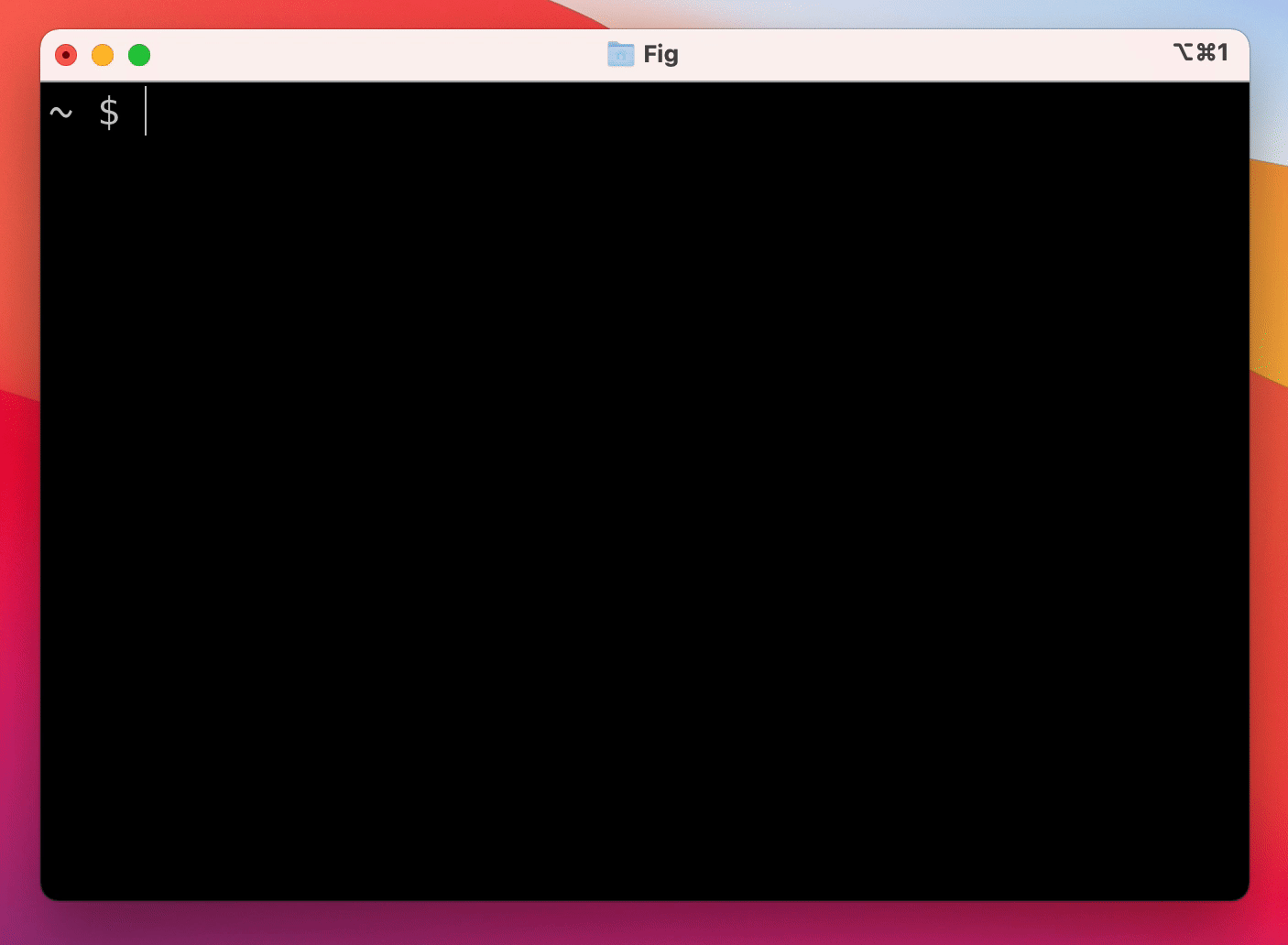 Demo of Fig's visual autocomplete in a terminal
